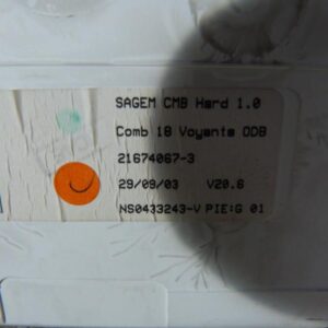 Compteur CITROEN C2 PHASE 1 Diesel