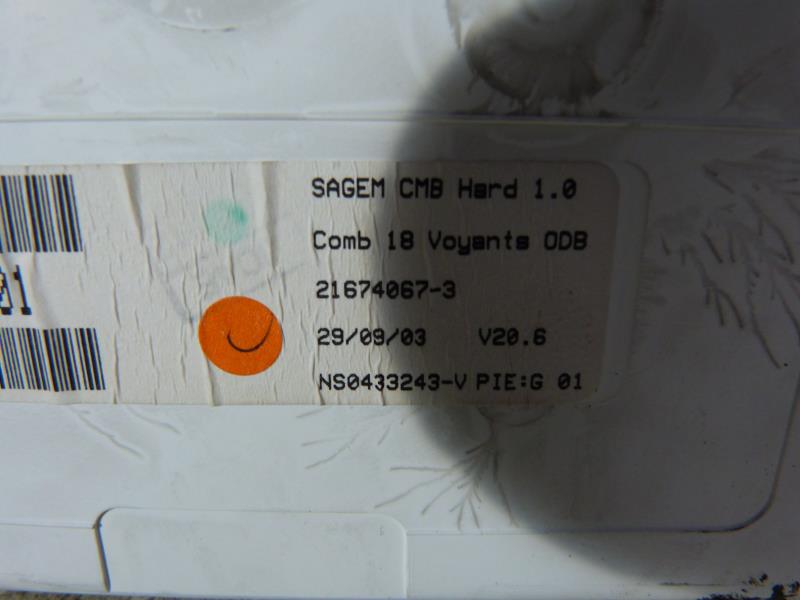 Compteur CITROEN C2 PHASE 1 Diesel