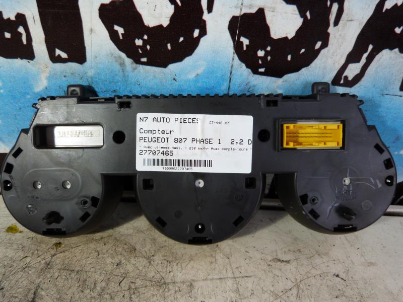Compteur PEUGEOT 807 Diesel