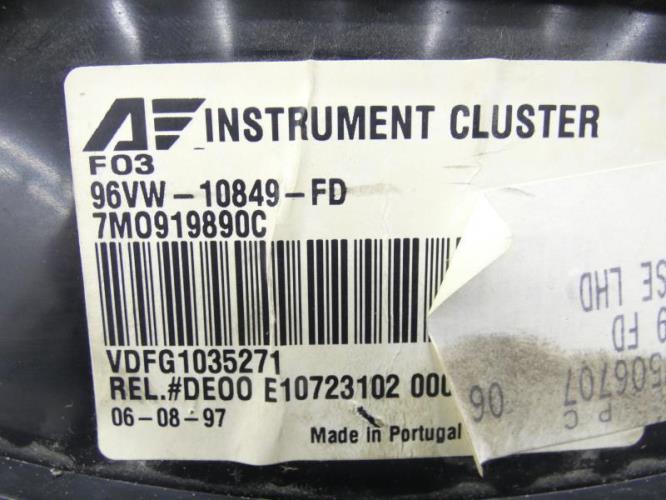 Compteur SEAT ALHAMBRA 1 PHASE 1 Essence