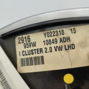 Compteur VOLKSWAGEN SHARAN 1 PHASE 1
