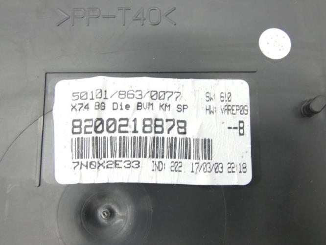 Compteur RENAULT LAGUNA 2 PHASE 1 Diesel