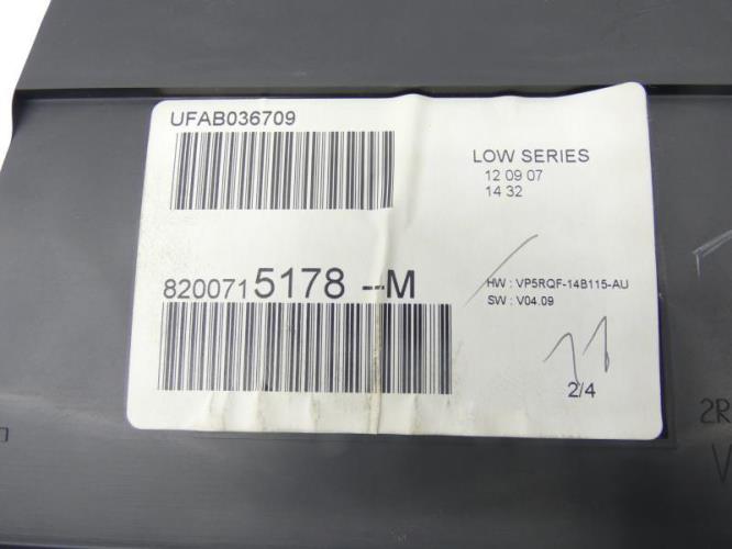 Compteur RENAULT CLIO 3 PHASE 1 Essence