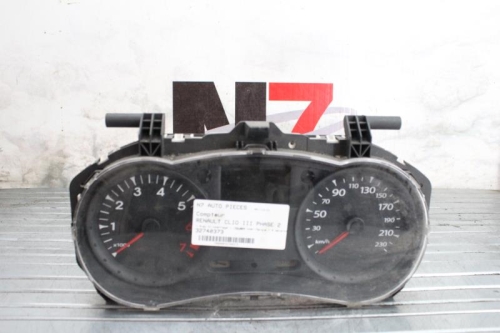 Compteur RENAULT CLIO 3 PHASE 2 Essence