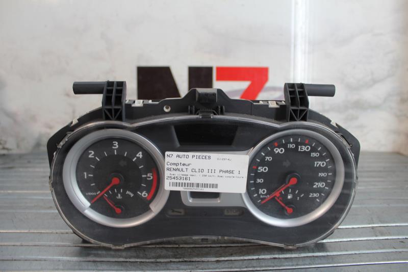 Compteur RENAULT CLIO 3 PHASE 1 Diesel