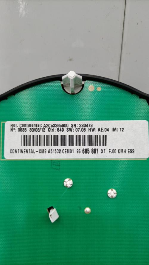 Compteur CITROEN C3 2 PHASE 1 Essence