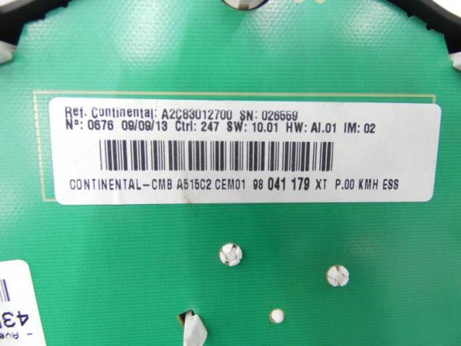 Compteur CITROEN C3 2 PHASE 2 Essence