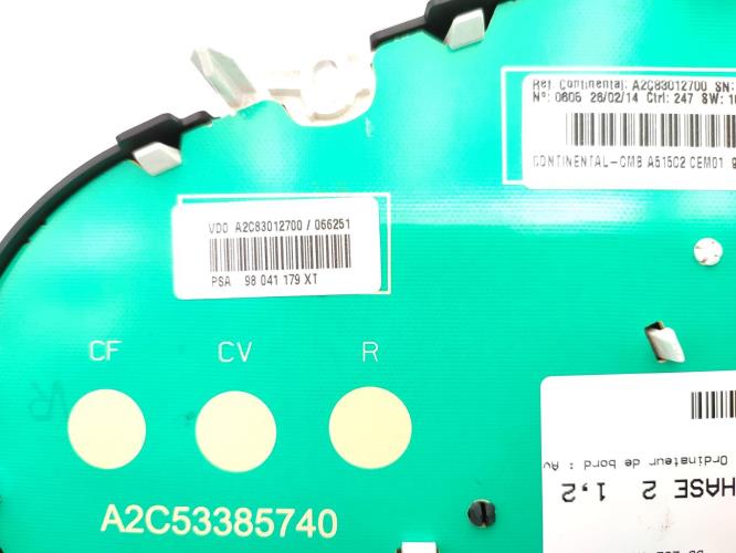 Compteur CITROEN C3 2 PHASE 2 Essence