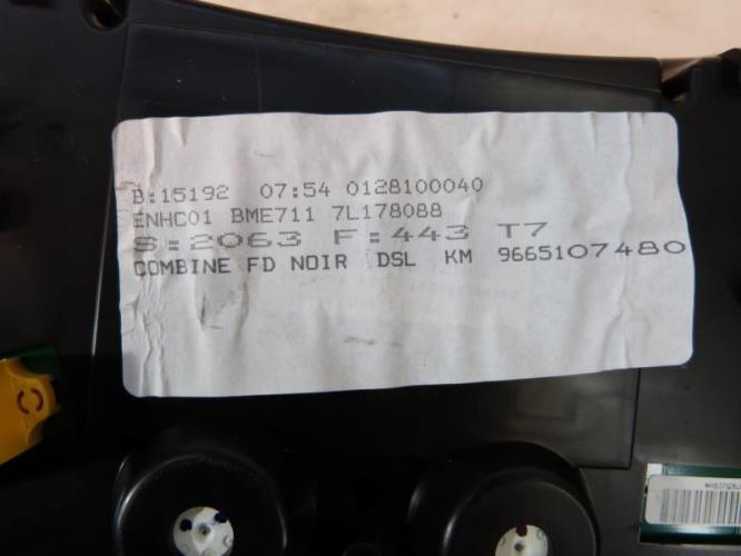 Compteur PEUGEOT 308 1 PHASE 1 Diesel