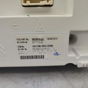 Compteur PEUGEOT 308 2 PHASE 1 Diesel