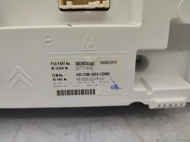 Compteur PEUGEOT 308 2 PHASE 1 Diesel