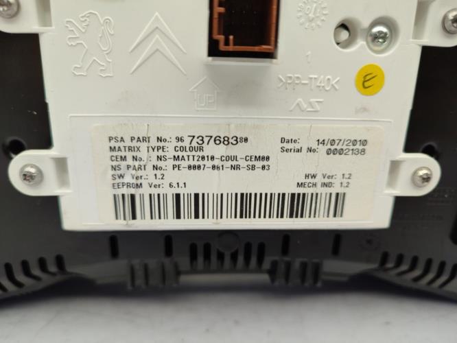 Compteur CITROEN C4 2 PHASE 1 Diesel