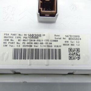 Compteur PEUGEOT 208 1 PHASE 2 Diesel