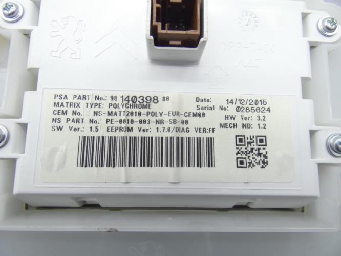 Compteur PEUGEOT 208 1 PHASE 2 Diesel