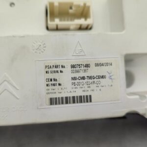Compteur PEUGEOT 308 2 PHASE 1 Diesel