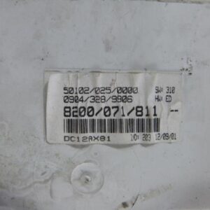 Compteur RENAULT SCENIC 1 PHASE 1 Essence