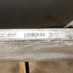 Condenseur de clim PEUGEOT 407 PHASE 1
