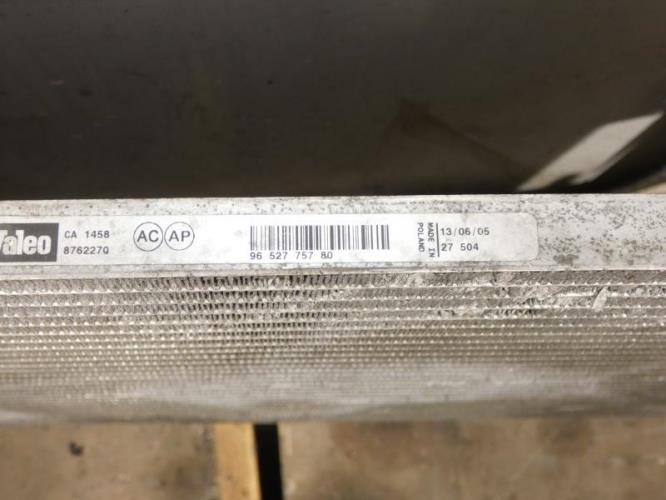 Condenseur de clim PEUGEOT 407 PHASE 1
