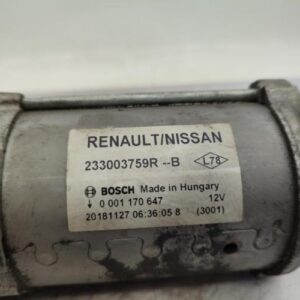 Demarreur RENAULT MEGANE 4 PHASE 1 Diesel