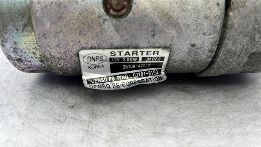 Demarreur HYUNDAI TUCSON 1 Diesel