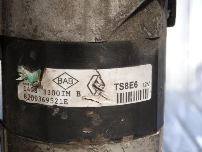 Demarreur RENAULT TWINGO 2 PHASE 1 Essence