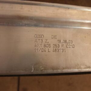 Demi berceau AUDI A8 2 PHASE 1 Essence