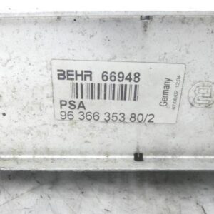 Echangeur air (Intercooler) PEUGEOT 307 PHASE 1 Diesel