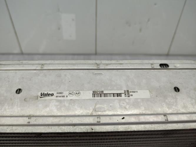 Echangeur air (Intercooler) PEUGEOT 3008 1 PHASE 1 Diesel