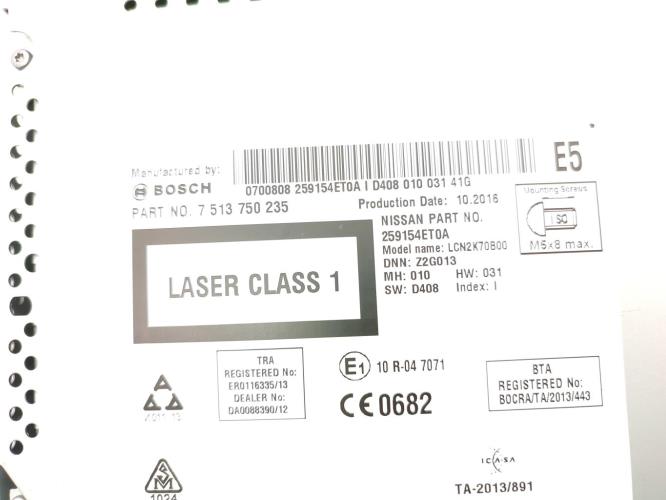 Ecran GPS NISSAN X-TRAIL 3 PHASE 1 Diesel