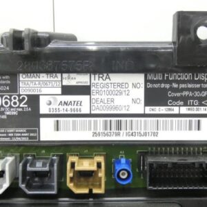 Ecran GPS RENAULT CAPTUR PHASE 2