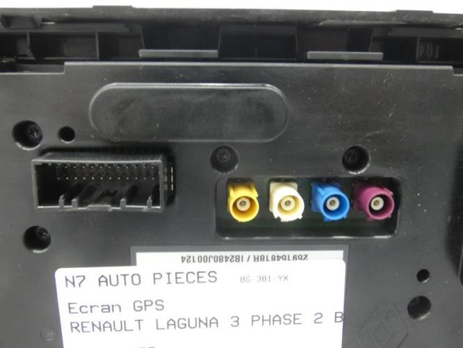 Ecran GPS RENAULT LAGUNA 3 PHASE 2 BREAK Diesel