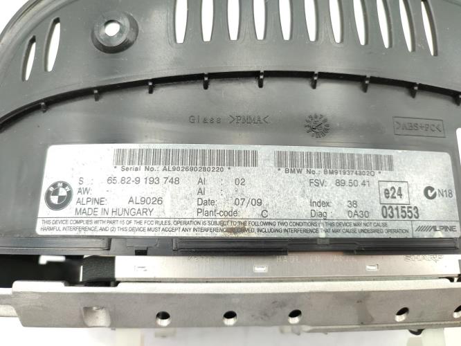 Ecran GPS BMW SERIE 3 E91 TOURING PHASE 2 BREAK Diesel