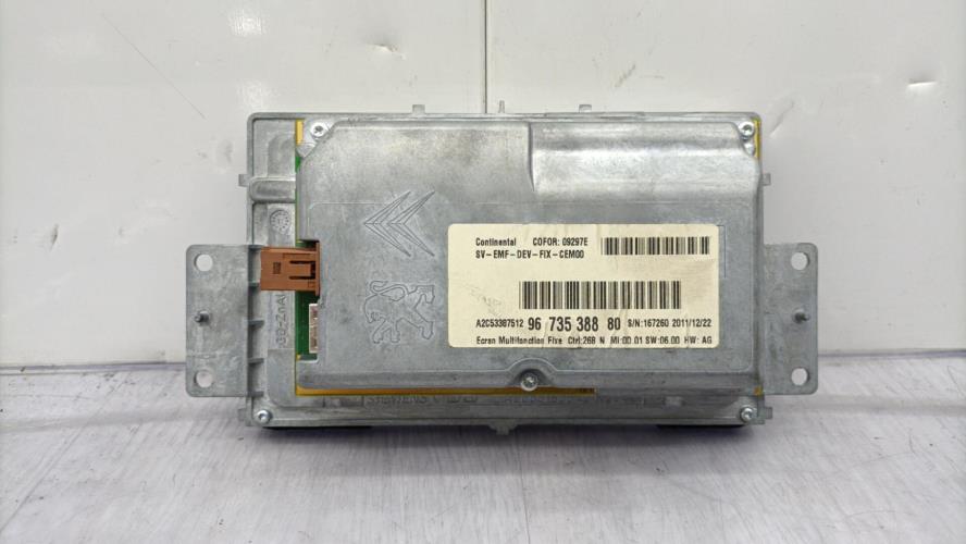 Ecran GPS CITROEN DS3 PHASE 1 Diesel