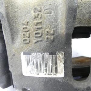 Etrier avant droit (freinage) PEUGEOT 206 PHASE 1 CABRIOLET Essence