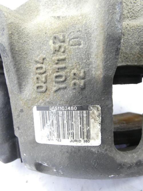 Etrier avant droit (freinage) PEUGEOT 206 PHASE 1 CABRIOLET Essence