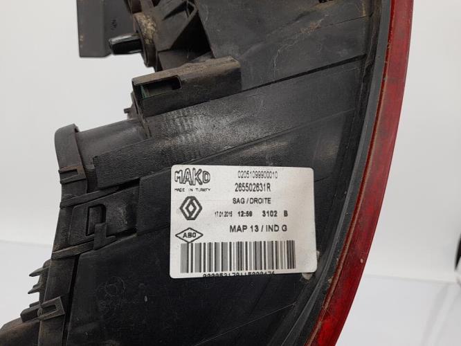 Feu arriere principal droit (feux) RENAULT CLIO 4 PHASE 1 Diesel