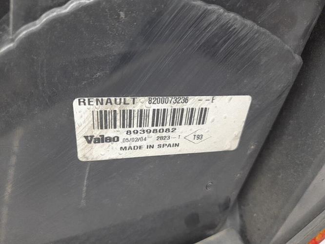 Feu arriere principal gauche (feux) RENAULT MEGANE 2 PHASE 1 Diesel