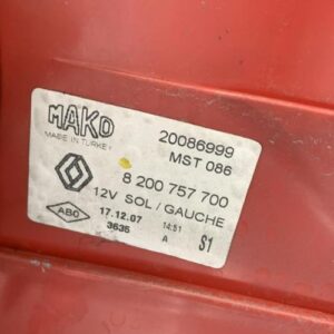 Feu arriere principal gauche (feux) RENAULT MEGANE 2 PHASE 2 Diesel
