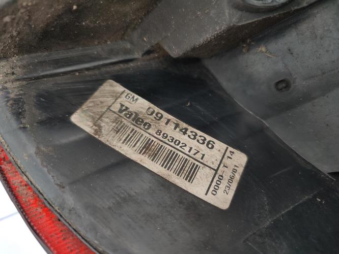 Feu arriere principal gauche (feux) OPEL CORSA C PHASE 1 Essence