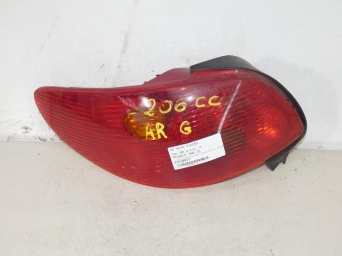 Feu arriere principal gauche (feux) PEUGEOT 206 CC