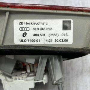 Feu arriere secondaire gauche (feux) AUDI A4 2 AVANT PHASE 2 BREAK Diesel