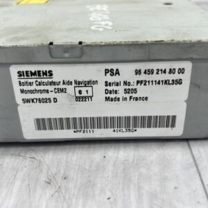 GPS CITROEN XSARA PICASSO PHASE 1 Diesel