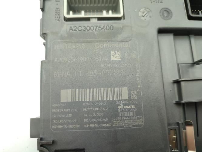 Lecteur de carte (neiman) RENAULT CAPTUR 1 PHASE 2 Diesel