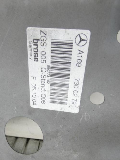 Leve vitre mecanique avant droit MERCEDES CLASSE A 169 PHASE 1 Diesel