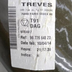 Moquette PEUGEOT 308 2 PHASE 1 Diesel