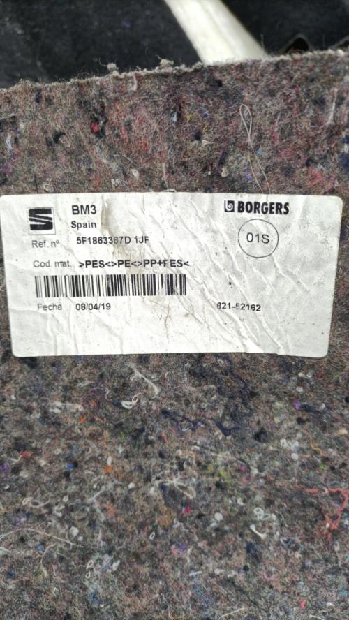 Moquette SEAT LEON 3 PHASE 2 Essence