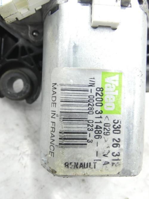 Moteur essuie glace arriere RENAULT CLIO 3 PHASE 1