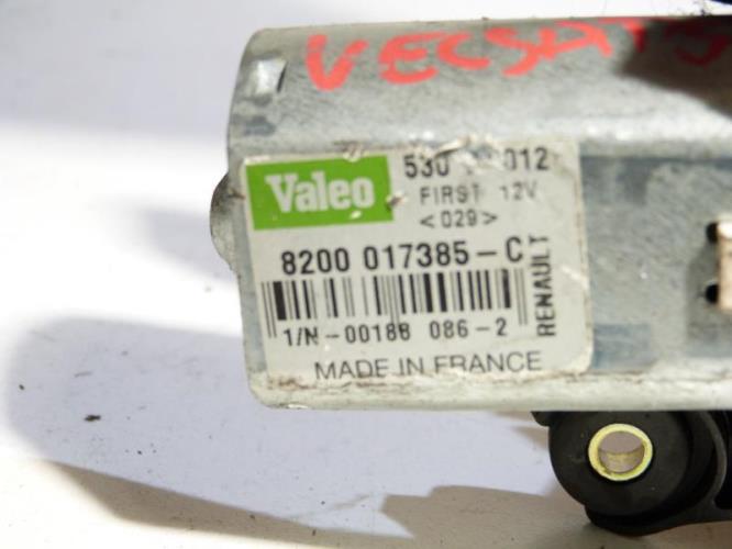 Moteur essuie glace arriere RENAULT VEL SATIS PHASE 1 Diesel