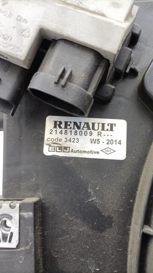 Moto ventilateur radiateur RENAULT CLIO 4 PHASE 1 Diesel
