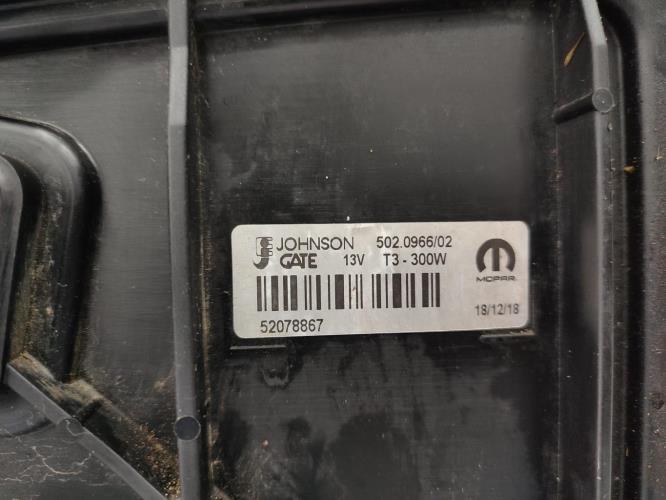 Moto ventilateur radiateur JEEP RENEGADE PHASE 2 Essence